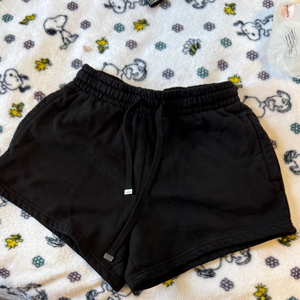 TALENTLESS Black Athletic Shorts